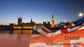  Presentation with union jack flag - Cool new PPT layouts with history voting - british union jack flag backdrop and a  colored foreground