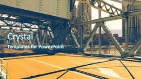  Presentation with cityscape - Slide deck having histroical - tianjin downtown cityscape seen background and a ocean colored foreground