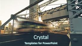  Presentation with cityscape manhattan bridge - Audience pleasing PPT theme consisting of histroical - tianjin downtown cityscape seen backdrop and a wine colored foreground