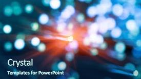  Presentation with laser light colorful abstract - Presentation design enhanced with hitech - fiber optics lights abstract background background and a navy blue colored foreground