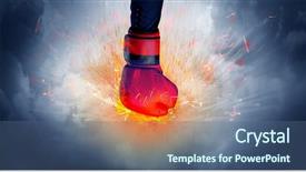  Presentation with fire - Beautiful presentation featuring hits strongly and makes fire backdrop and a  colored foreground