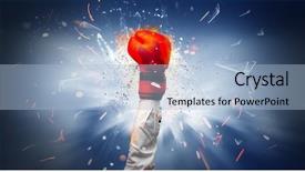  Presentation with fire - PPT theme with hits strongly and makes fire background and a  colored foreground