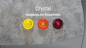  Presentation with condoms - Cool new presentation theme with hiv aids - concept for healthcare - close backdrop and a gray colored foreground