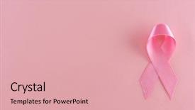  Presentation with pink satin - Cool new PPT theme with hiv aids - satin ribbon sign on pink backdrop and a lemonade colored foreground