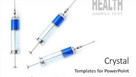  Presentation with women glass ceiling - Slide deck consisting of hiv treatment - glass syringes isolated background and a white colored foreground