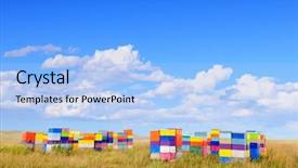  Presentation with usa health economics - Colorful PPT layouts enhanced with hive - colorful beehives in montana usa backdrop and a light blue colored foreground