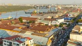  Presentation with container port - 