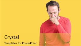  Presentation with healthcare - Amazing theme having  backdrop and a  colored foreground