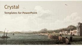  Presentation with old london - Slides consisting of hobson printed by mcqueen background and a  colored foreground