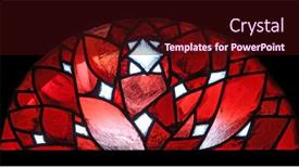  Presentation with stained glass - Amazing PPT theme having hohenberg-germany-may-06-2014 backdrop and a  colored foreground