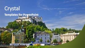  Presentation with salzburg - Amazing presentation having hohensalzburg fortress salzburg austria 2009 backdrop and a  colored foreground