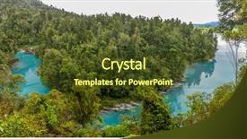  Presentation with rustic purple floral rock water - PPT theme having hokitika gorge scenic reserve west background and a tawny brown colored foreground