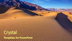  Presentation with day of the death - Cool new presentation theme with hol day - mesquite flat sand dones backdrop and a tawny brown colored foreground