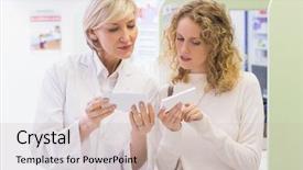  Presentation with drugs - PPT layouts enhanced with holding a bottle of drug background and a  colored foreground