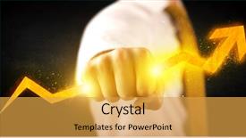  Presentation with older person holding pills - Amazing slide set having holding a hot glowing upright backdrop and a yellow colored foreground