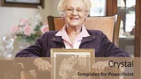  Presentation with black wedding holding hands - Presentation having holding an old wedding photo background and a  colored foreground