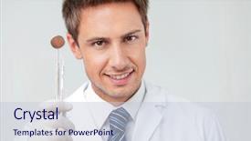  Presentation with dentist - Amazing presentation theme having holding angled mirror and carver backdrop and a lemonade colored foreground