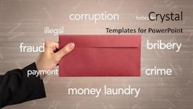  Presentation with coloured - PPT layouts with holding coloured and white envelope background and a coral colored foreground