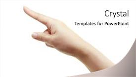  Presentation with world at your hand - Amazing PPT theme having holding hands cross - beautiful hand backdrop and a white colored foreground