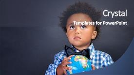  Presentation with back school - Amazing slides having fairy winter background with snow backdrop and a white colored foreground.