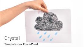  Presentation with forecast - Slide set consisting of holding-paper-sheet background and a white colored foreground