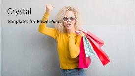  Presentation with open bible over grunge sandstone - Theme featuring holding shopping bags on sale background and a lemonade colored foreground