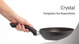  Presentation with black wedding holding hands - Audience pleasing PPT theme consisting of female hand holding simple new backdrop and a white colored foreground