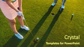  Presentation with end - Slides with hole at the end background and a tawny brown colored foreground