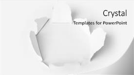  Presentation with christian holy communion concept bible - Amazing presentation design having hole punched in the paper backdrop and a white colored foreground