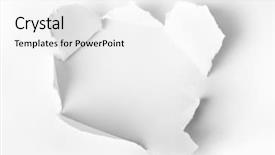  Presentation with christian holy communion concept bible - Theme consisting of hole punched in the paper background and a white colored foreground