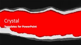  Presentation with paper - Slide set enhanced with hole-ripped-in-paper background and a black colored foreground