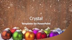  Presentation with holiday - Beautiful slide deck featuring lotus leaf with water drop beside creek in daylight backdrop and a tawny brown colored foreground