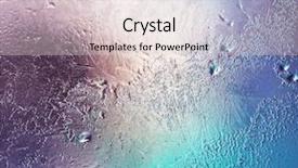  Presentation with frozen - Beautiful PPT layouts featuring holiday abstract background - frozen window pattern backdrop and a lemonade colored foreground