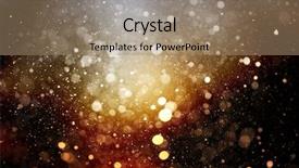  Presentation with pattern - PPT theme having holiday abstract background - pattern made of bright bokeh background and a coral colored foreground