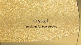  Presentation with gold glitter - Colorful slide set enhanced with holiday abstract glitter background backdrop and a yellow colored foreground