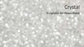  Presentation with silver abstract - Audience pleasing presentation design consisting of silver glow - abstract shiny glitter bokeh christmas backdrop and a light gray colored foreground