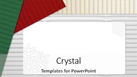  Presentation with corrugated cardboard - Beautiful presentation theme featuring holiday corrugated cardboard macro background and room for your own text backdrop and a white colored foreground