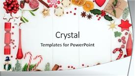  Presentation with rustic wood border - PPT layouts having nutcracker - christmas background border with traditional background and a cool aqua colored foreground