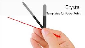  Presentation with racism white hands in modern - PPT theme featuring holiday hours sign - hand with clock-hands isolated background and a white colored foreground