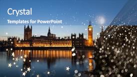  Presentation with kittens christmas holiday red christmas - Presentation consisting of holiday in london - christmas lights background and a  colored foreground