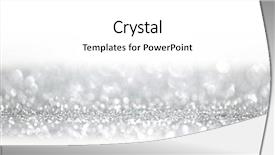  Presentation with holiday - Slides featuring holiday silver glitters isolated background and a white colored foreground