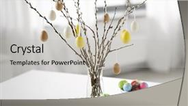  Presentation with holidays - Slide deck enhanced with holidays and object concept - pussy background and a light gray colored foreground