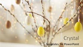  Presentation with holidays - Theme consisting of holidays-and-object-concept-close background and a soft green colored foreground