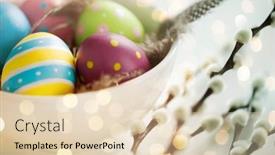  Presentation with quail - Cool new theme with holidays-and-object-concept-colored backdrop and a lemonade colored foreground