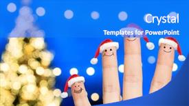  Presentation with parts - PPT theme having holidays and body parts concept background and a  colored foreground