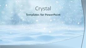  Presentation with greeting card - Presentation design featuring holidays-greeting-card-with-copy background and a sky blue colored foreground