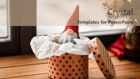  Presentation with new year - Slides with holidays-new-year-and-celebration and a coral colored foreground