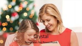  Presentation with happy birthday frame holiday - Cool new presentation theme with bridge paski most in croatia backdrop and a gray colored foreground