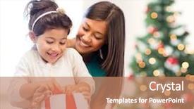  Presentation with christmas presents - Audience pleasing PPT layouts consisting of holidays presents christmas x-mas backdrop and a coral colored foreground