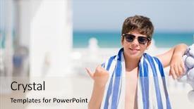  Presentation with navy - PPT theme having  background and a  colored foreground